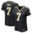 New Orleans Saints Jersey - Game Day Women's Black Hill #7