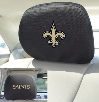 New Orleans Saints Headrest Cover