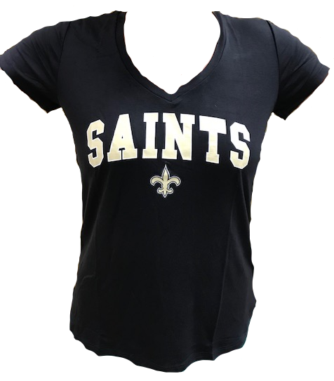 New Orleans Saints Shirt - V-Neck SAINTS