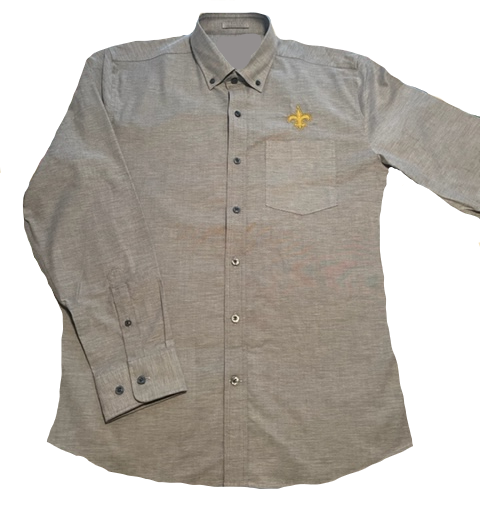 FDL Shirt - Buttoned Down Light Gray
