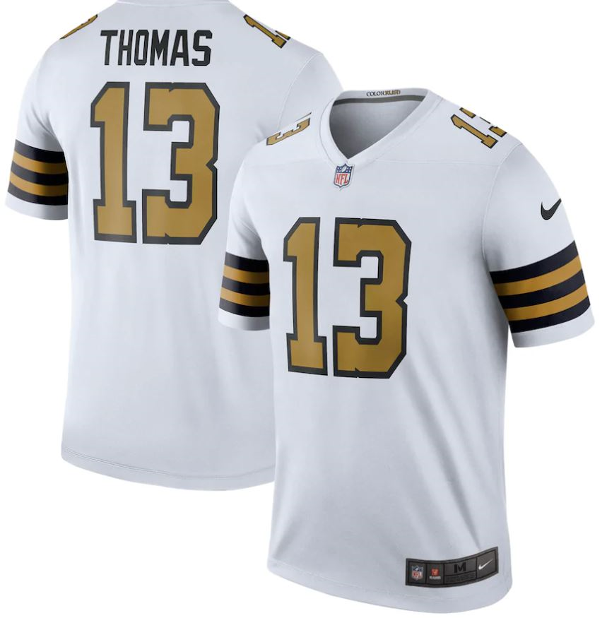 New Orleans Saints Jersey - Limited Color Rush Thomas #13
