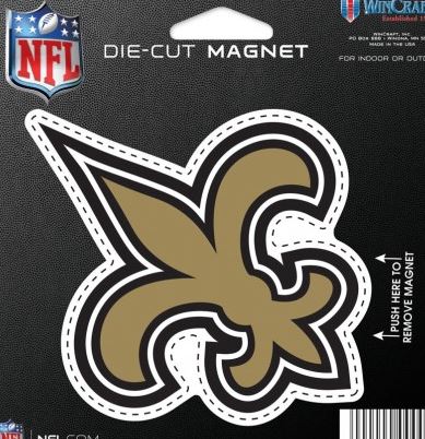 New Orleans Saints Magnet - Die Cut