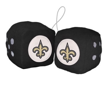 New Orleans Saints Dice - Plush