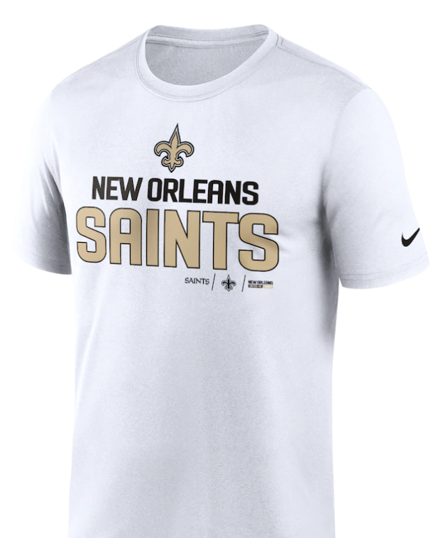 New Orleans Saints T Shirt - Legend Community Performance