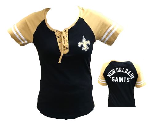 New Orleans Saints Shirt - Tie Up NOS